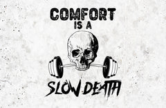 Comfort is Slow Death Wall Art - beink online art store