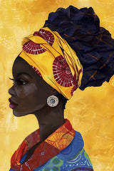 Modern African Women Wall Art