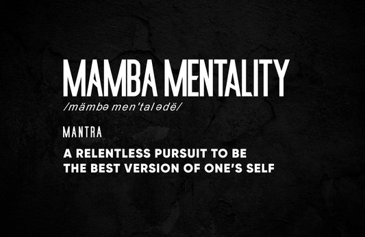 Mamba Mentality Motivational Wall Art - beink online art store