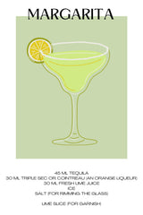 Green Margarita Wall Art