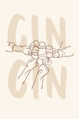 Gin Gin Cocktail Wall Art