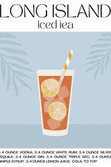 Long Island Iced Tea Wall Art