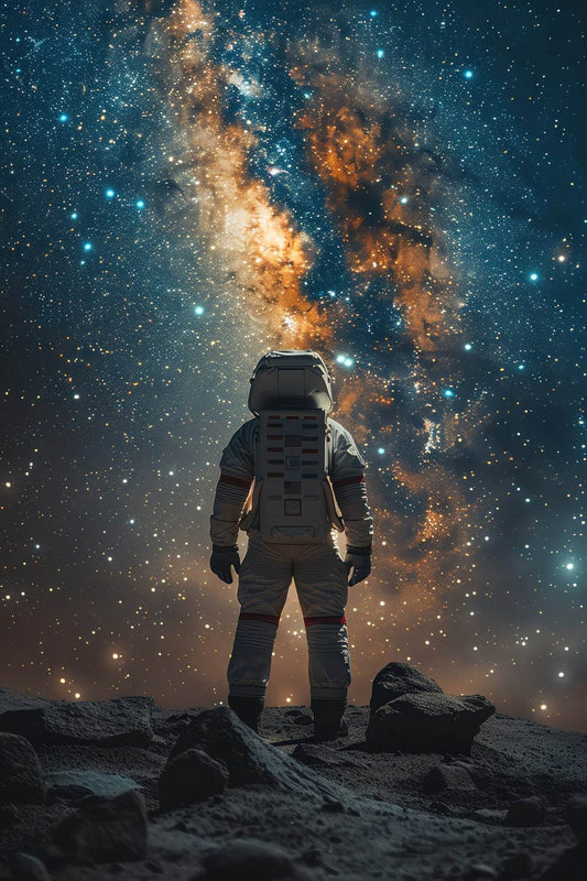 Astronaut in space Wall Art - beink online art store