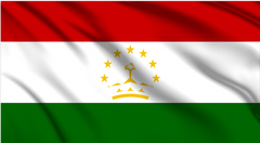 Tajikistan National Flag Wall Art