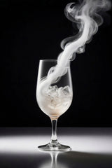 Dry Ice In A Glass Wall Art