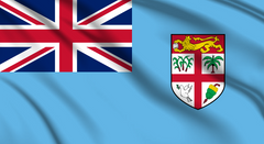 Fiji National Flag Wall Art