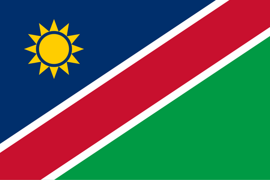 Namibia National Flag Wall Art - beink online art store
