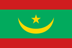 Mauritania National Flag Wall Art - beink online art store