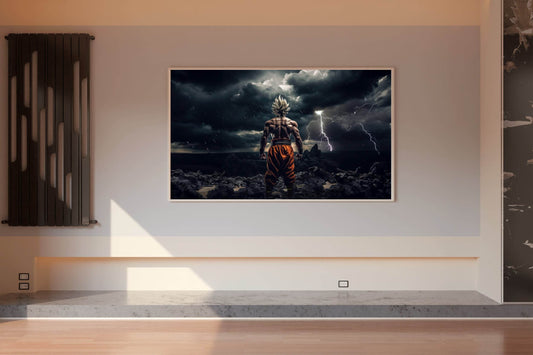 Super Son Goku Anime Wall Art - beink online art store