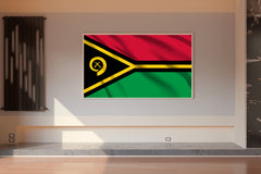 Vanuatu National Flag Wall Art