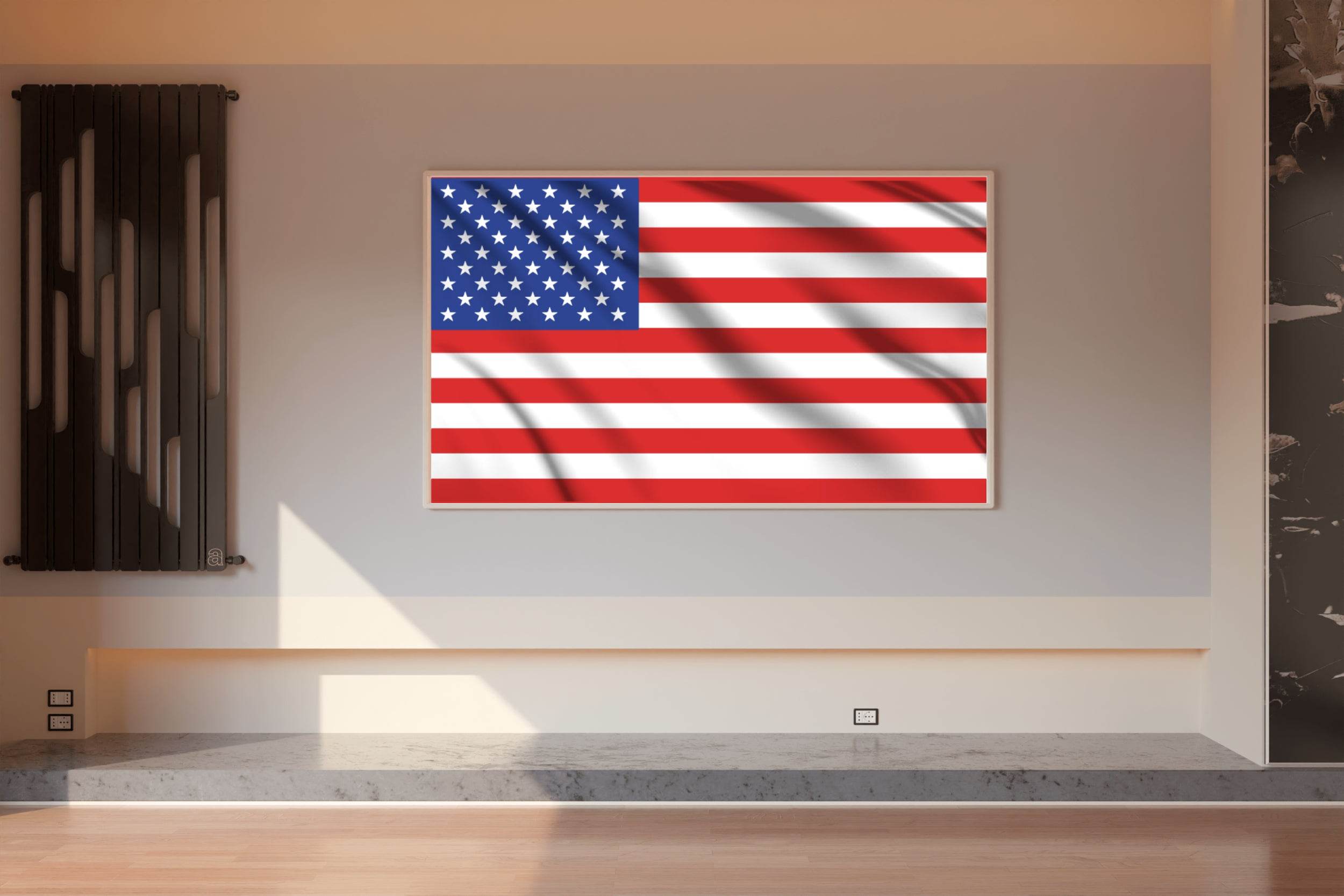 United States National Flag Wall Art - beink online art store