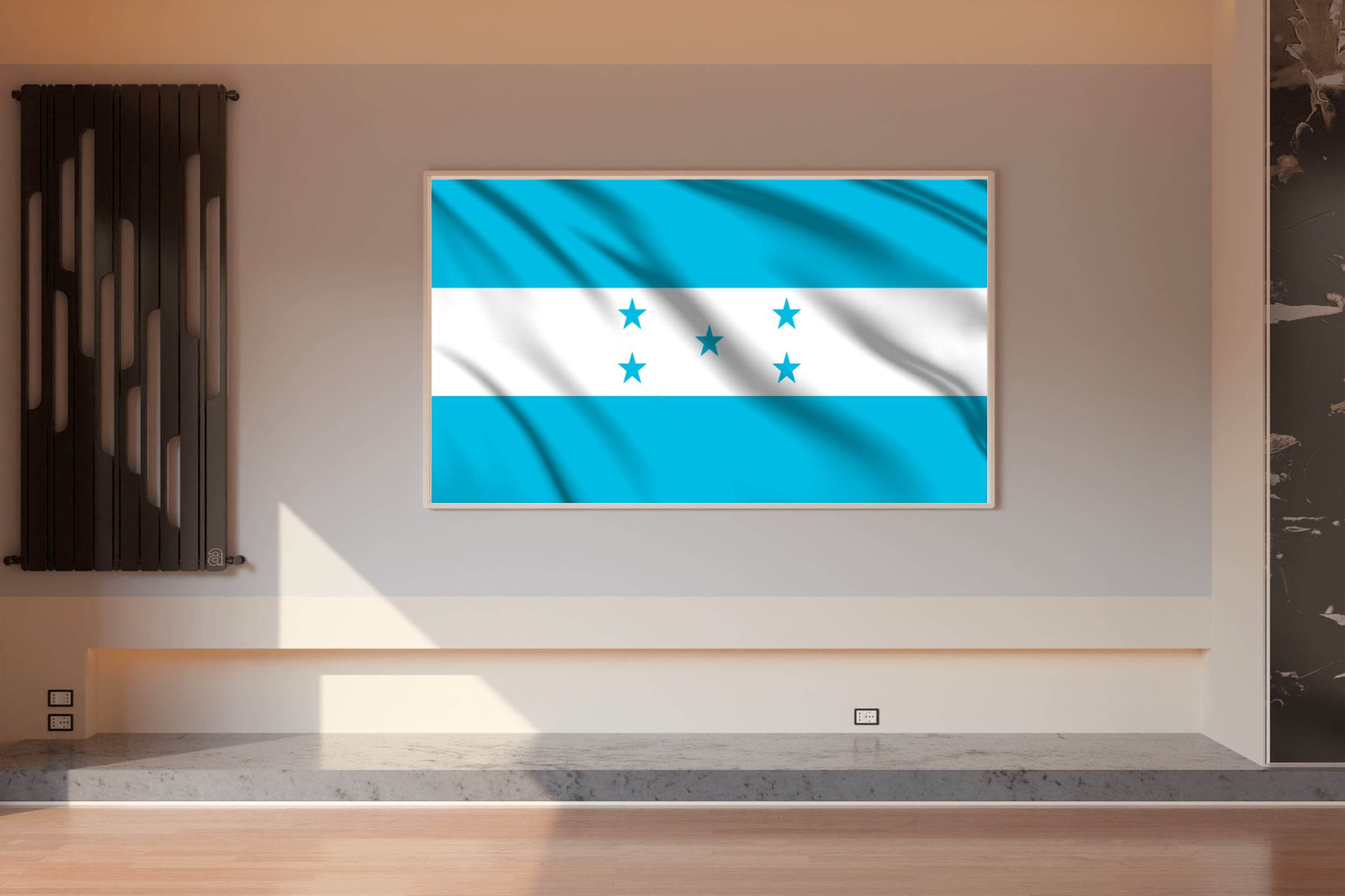 Honduras National Flag Wall Art - beink online art store