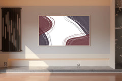 Handdrawn Lines Abstract Wall Art