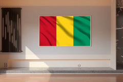 Guinea National Flag Wall Art - beink online art store