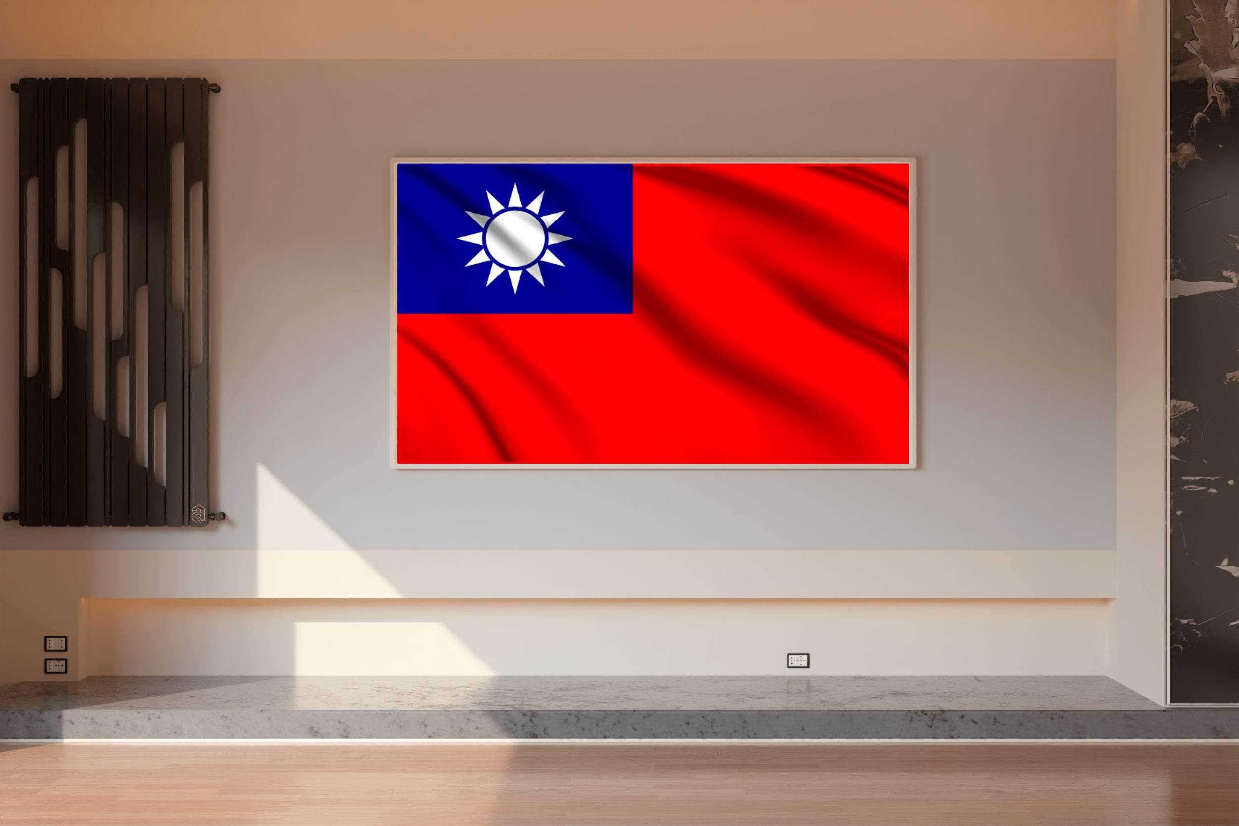 Republic of China National Flag Wall Art - beink online art store