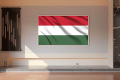 Hungary National Flag Wall Art - beink online art store