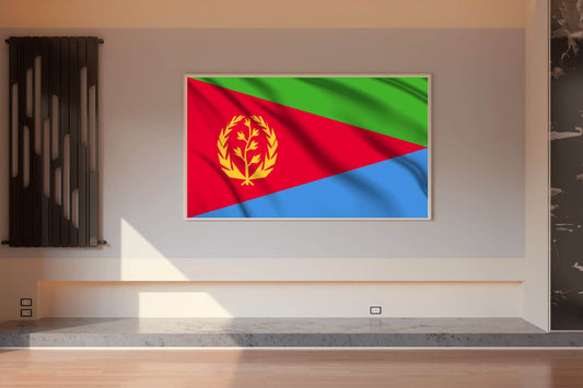 Eritrea National Flag Wall Art - beink online art store