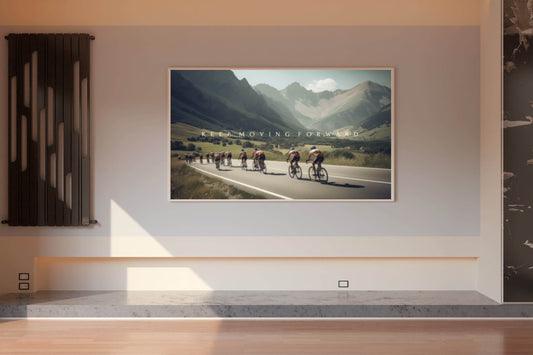 Cyclists in Motion Wall Art - beink online art store