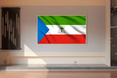 Equatorial Guinea National Flag Wall Art