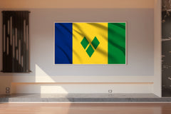 Saint Vincent and the Grenadines National Flag Wall Art