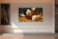 Rich Scrooge McDuck Wall Art - beink online art store