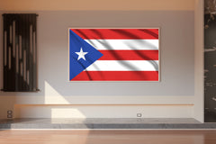 Puerto Rico National Flag Wall Art