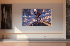 Spider Man Miles Morales  Falling Gaming Wall Art