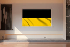 Kashubia National Flag Wall Art