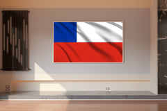 Chile National Flag Wall Art