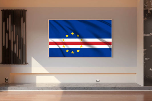 Cape Verde National Flag Wall Art - beink online art store