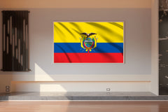 Ecuador National Flag Wall Art