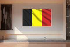 Belgium National Flag Wall Art