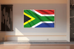 South Africa National Flag Wall Art - beink online art store