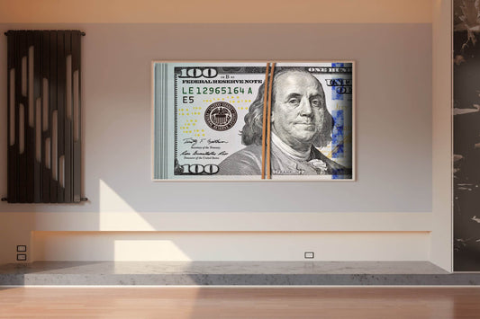 Portrait of Benjamin Franklin Wall Art - beink online art store