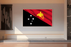 Papua New Guinea National Flag Wall Art