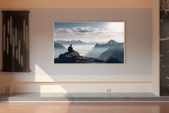 Mountaintop Moment Motivational Wall Art