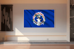 Northern Mariana Islands National Flag Wall Art - beink online art store