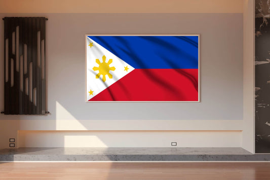 Philippines National Flag Wall Art - beink online art store