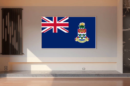Cayman Islands National Flag Wall Art - beink online art store