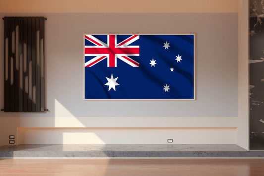 Australia National Flag Wall Art - beink online art store