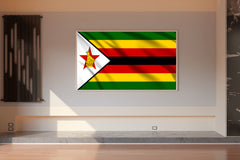 Zimbabwe National Flag Wall Art