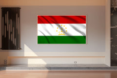 Tajikistan National Flag Wall Art