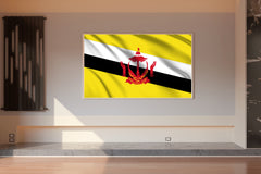 Brunei National Flag Wall Art