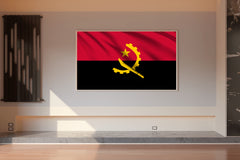 Angola National Flag Wall Art