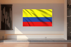 Colombia National Flag Wall Art