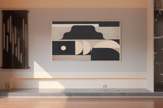 Geometric Harmony Modern Wall Art - beink online art store