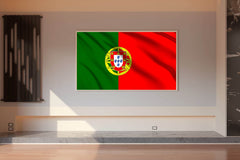 Portugal National Flag Wall Art - beink online art store