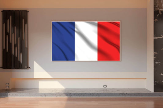 France National Flag Wall Art - beink online art store