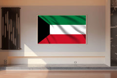 Kuwait National Flag Wall Art - beink online art store