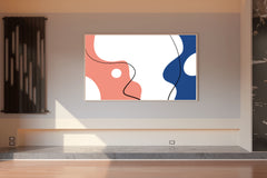 Handmade Opposite Faces Abstract Wall Art